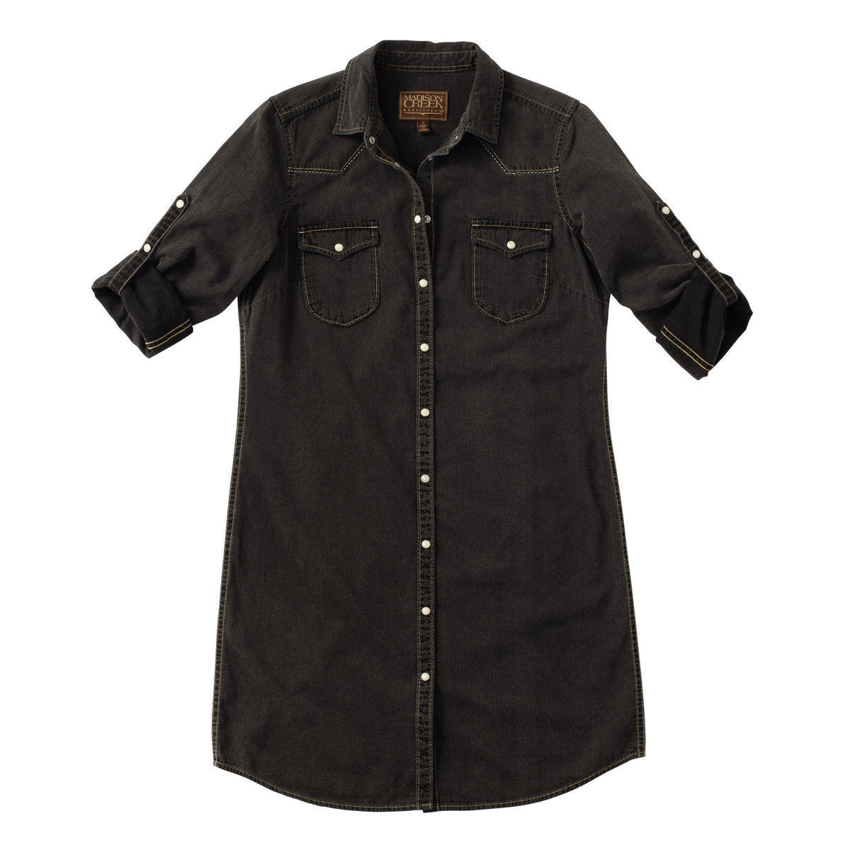 Savannah Denim Shirt Dress