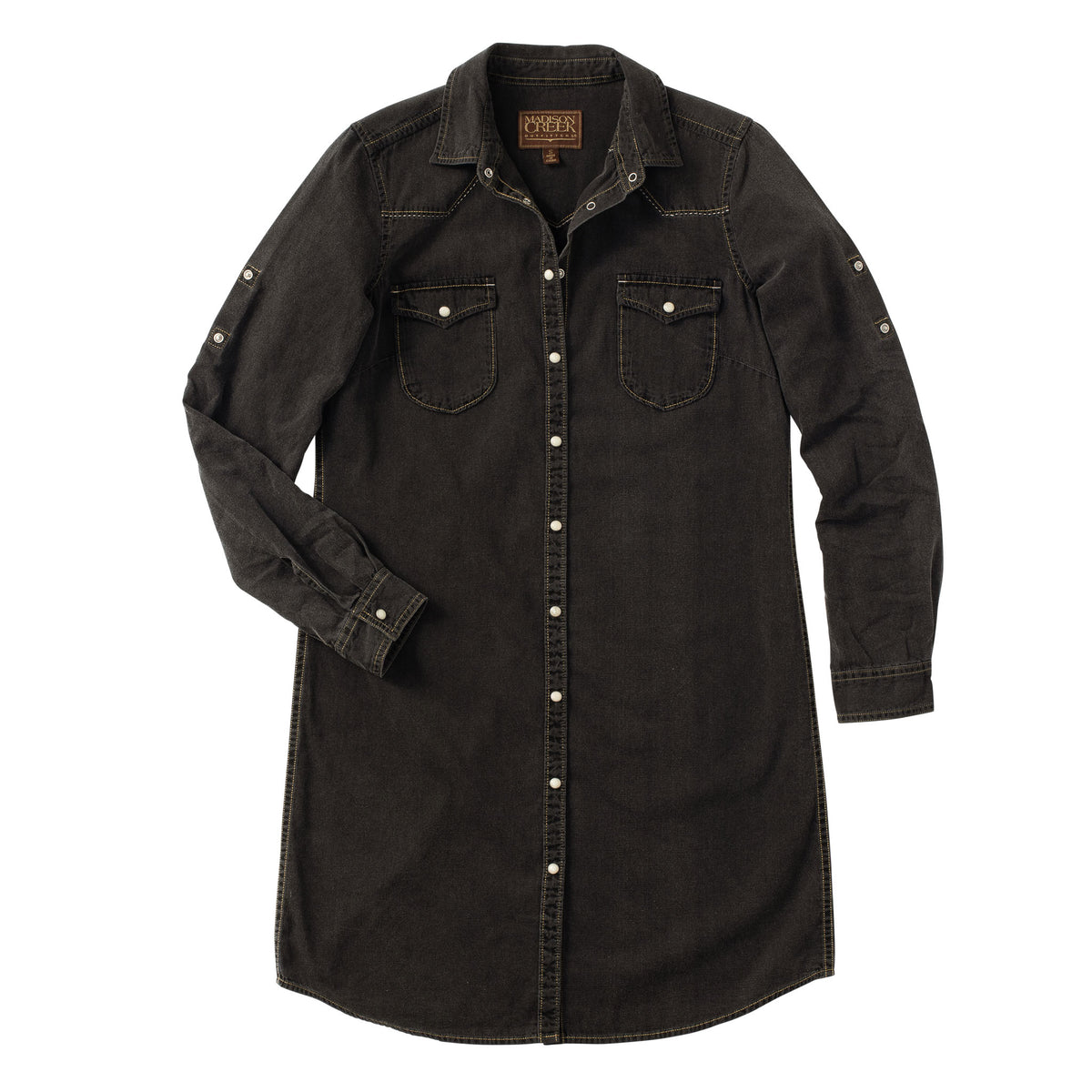 Savannah Denim Shirt Dress
