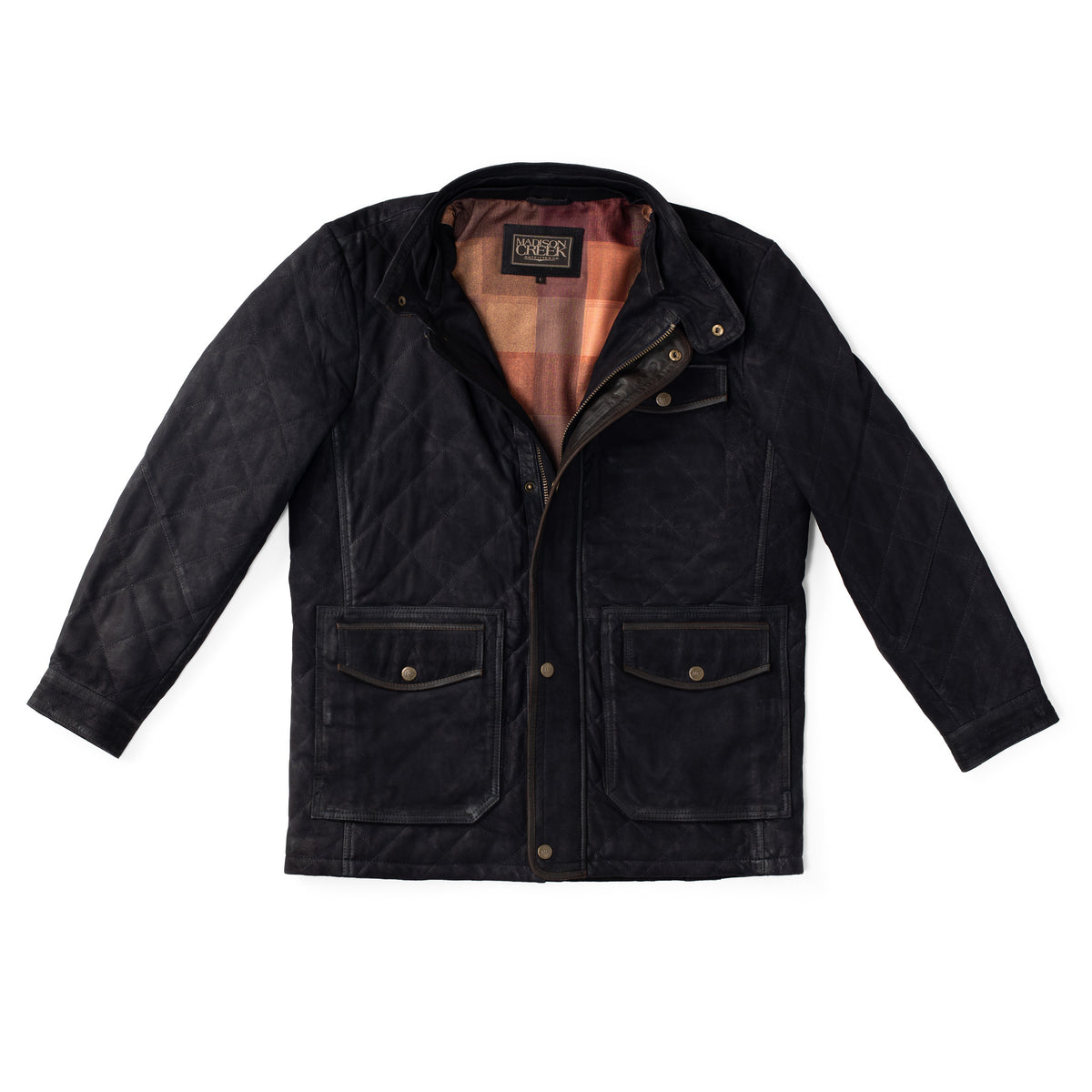 Sedona Waxed Goat Suede Leather Jacket