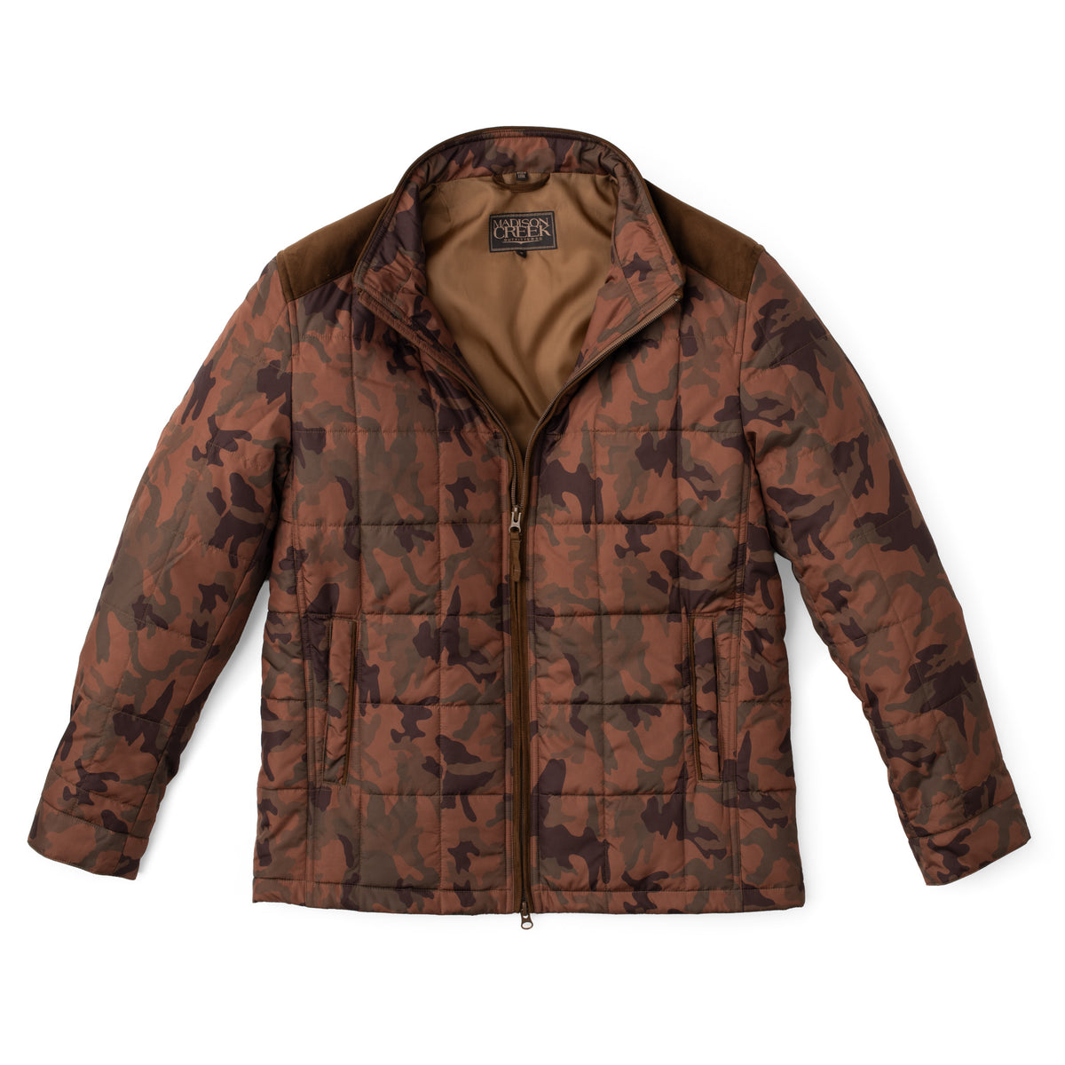 Shelby Quilted Nylon Jacket - Vintage Camo