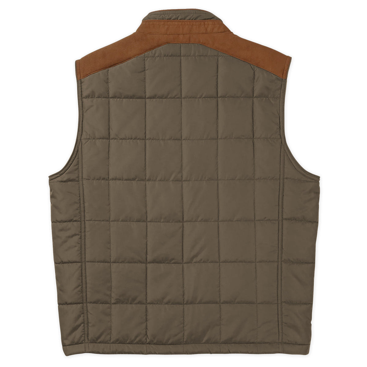 Shelby Lightweight Nylon Quilted Vest - Loden