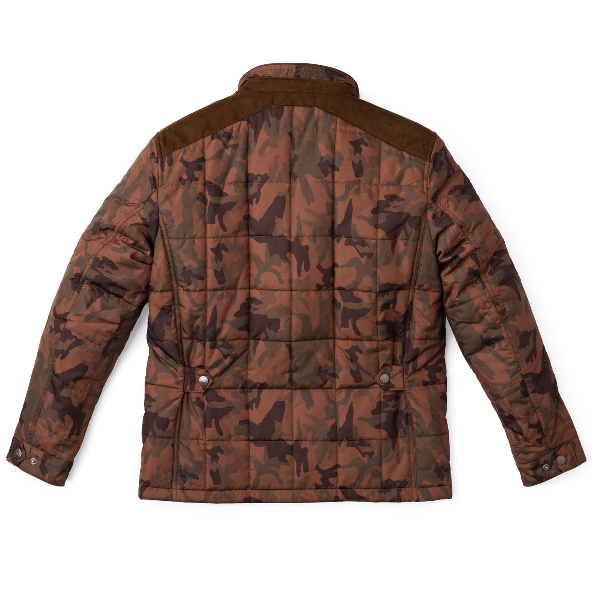 Shelby Quilted Nylon Jacket - Vintage Camo