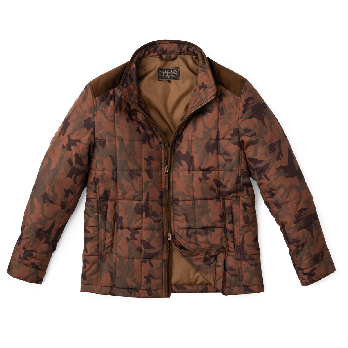 Shelby Quilted Nylon Jacket - Vintage Camo