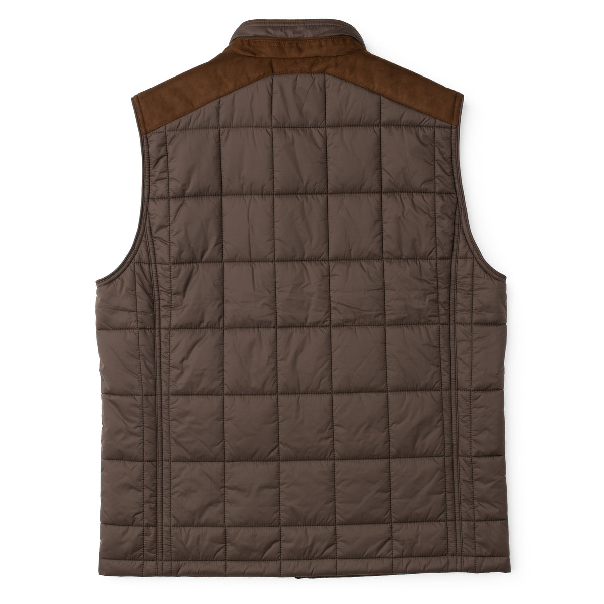Shelby Lightweight Nylon Quilted Vest - Gunmetal