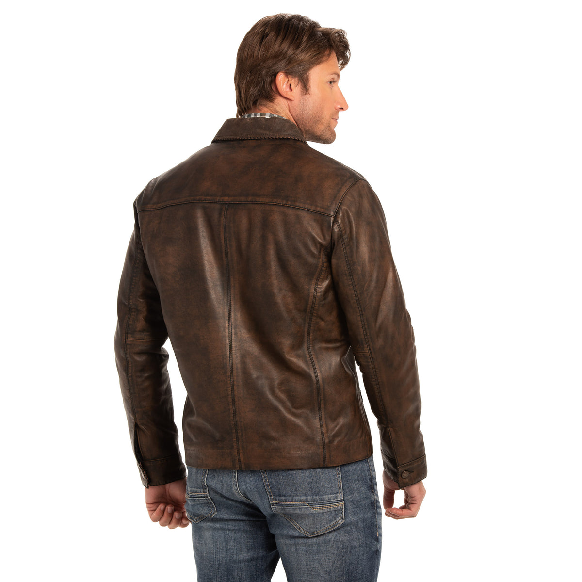 Tucson Lambskin Nappa Leather Jacket