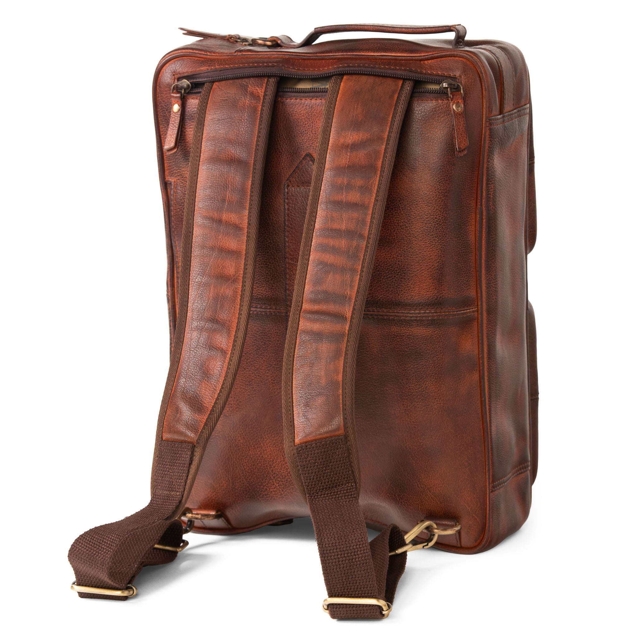 dasein buffalo leather backpack bag Buffalo Hide Lodge Bag