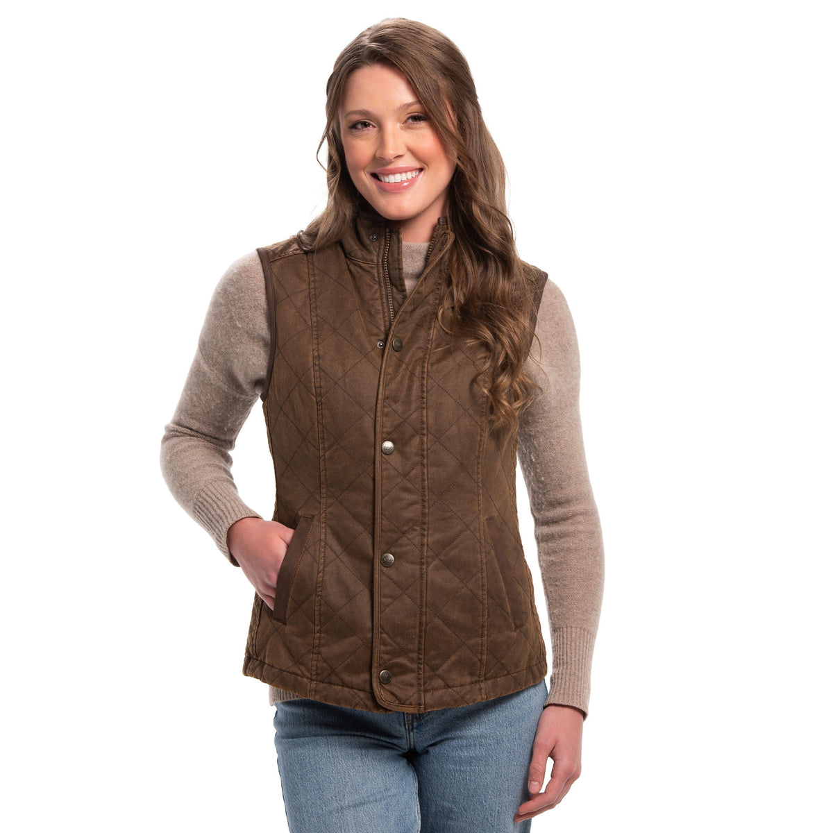 Vista CC Twill Vest - Vintage