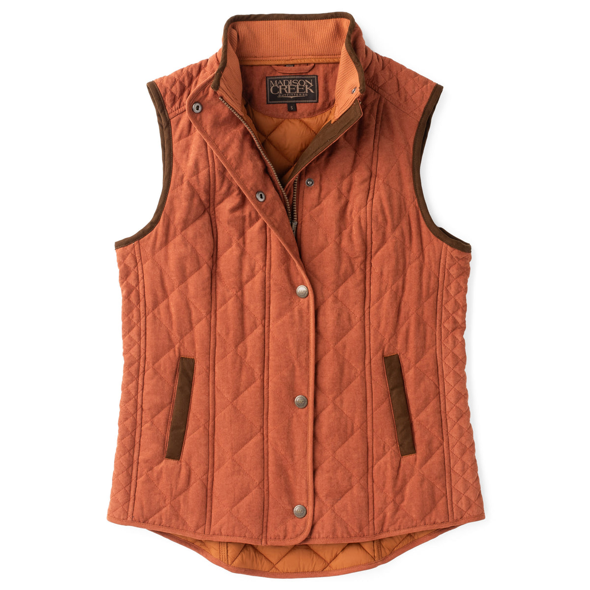 Vista Quilted Microsuede Vest