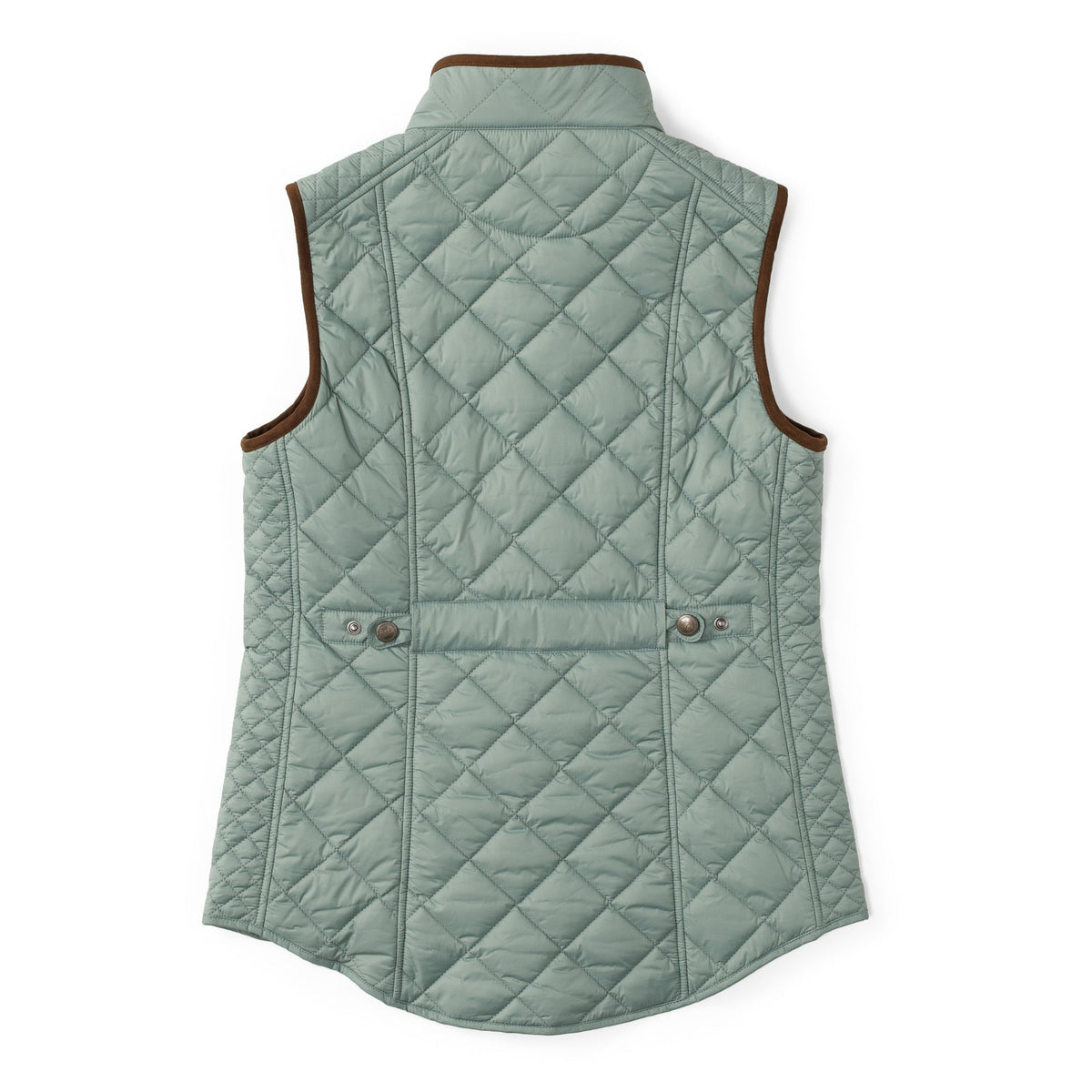 Vista Quilted Nylon Vest - Blue