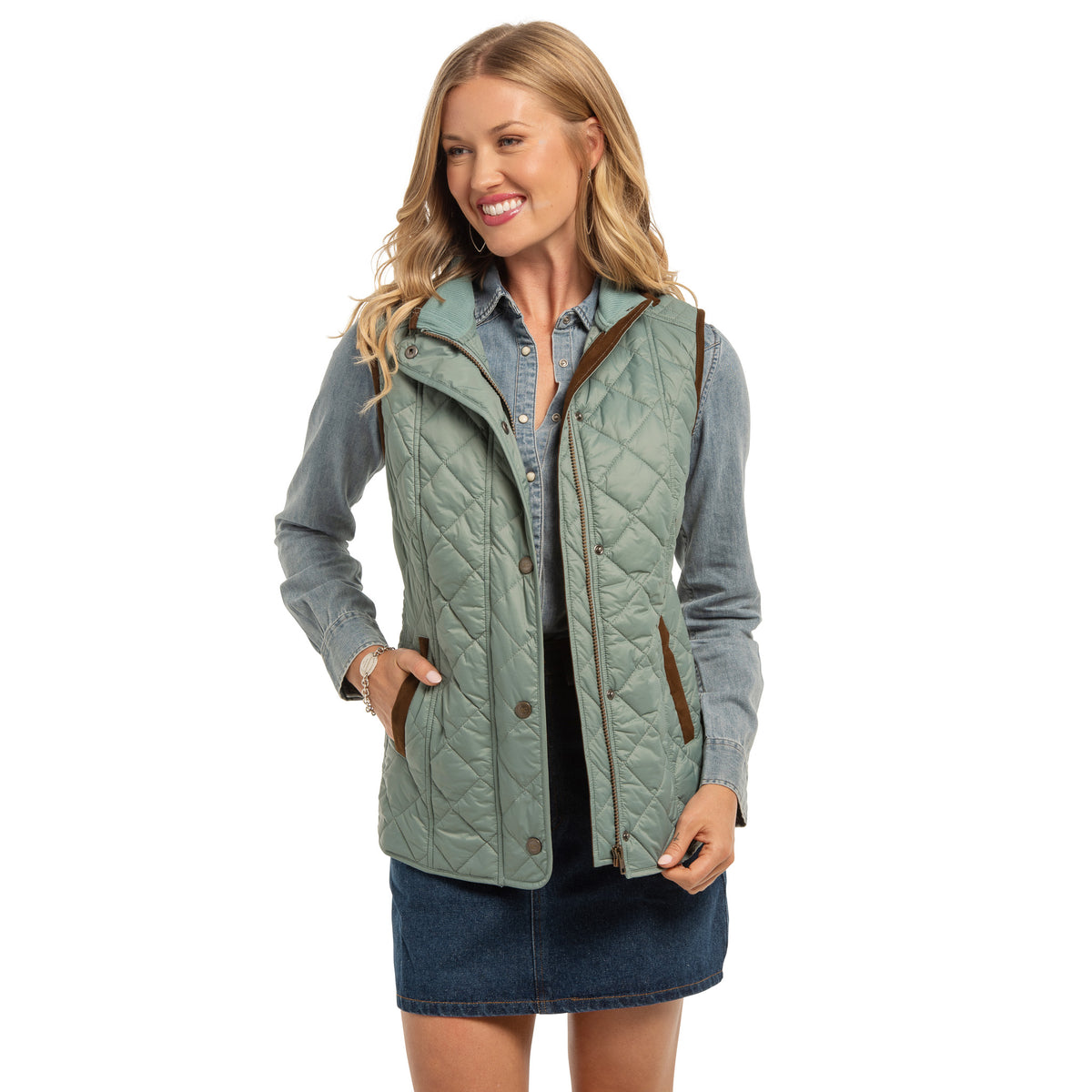 Vista Quilted Nylon Vest