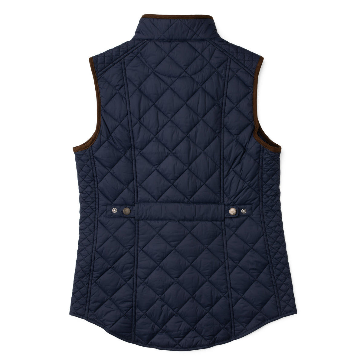 Vista Quilted Nylon Vest - Navy