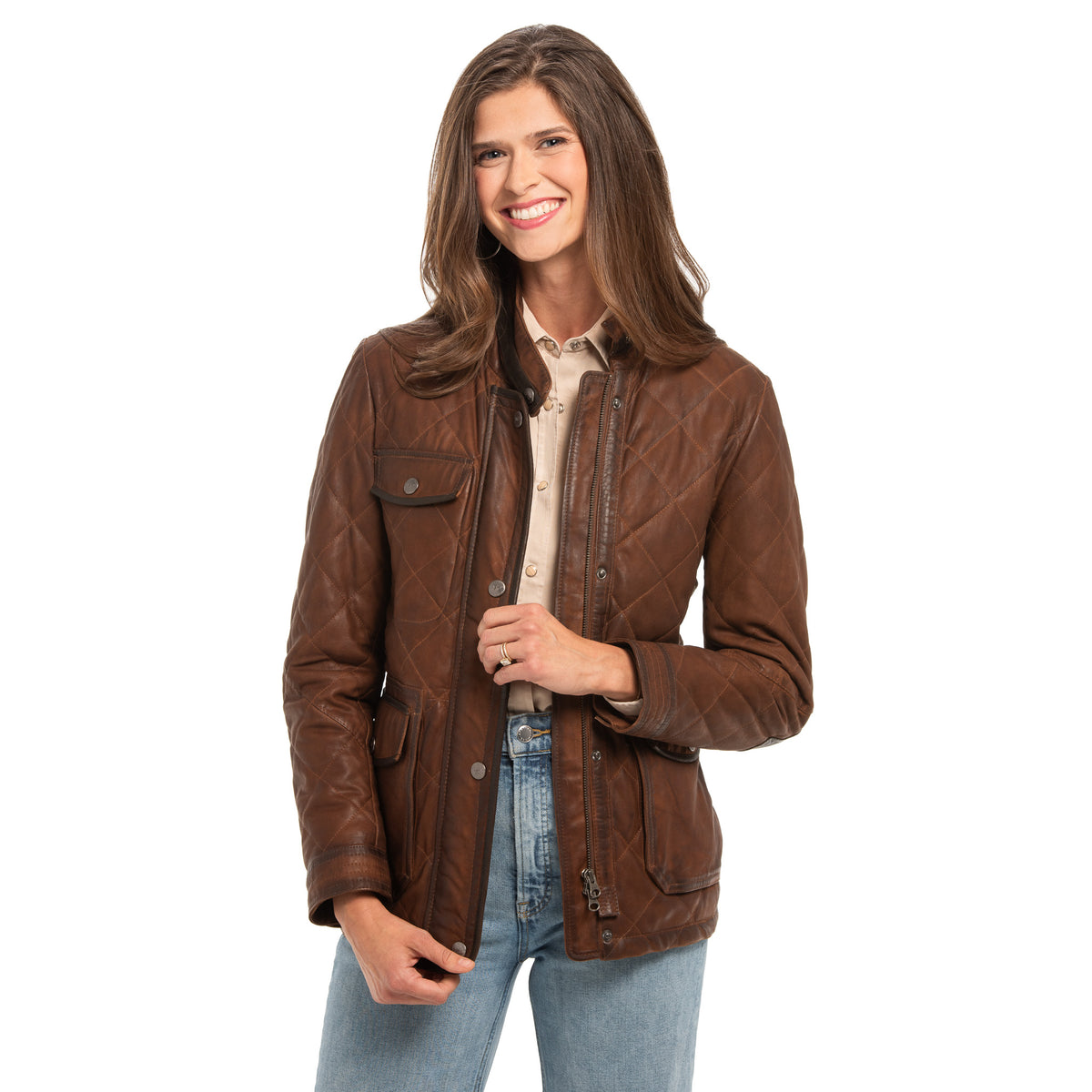 Wasatch Waxed Suede Leather Jacket