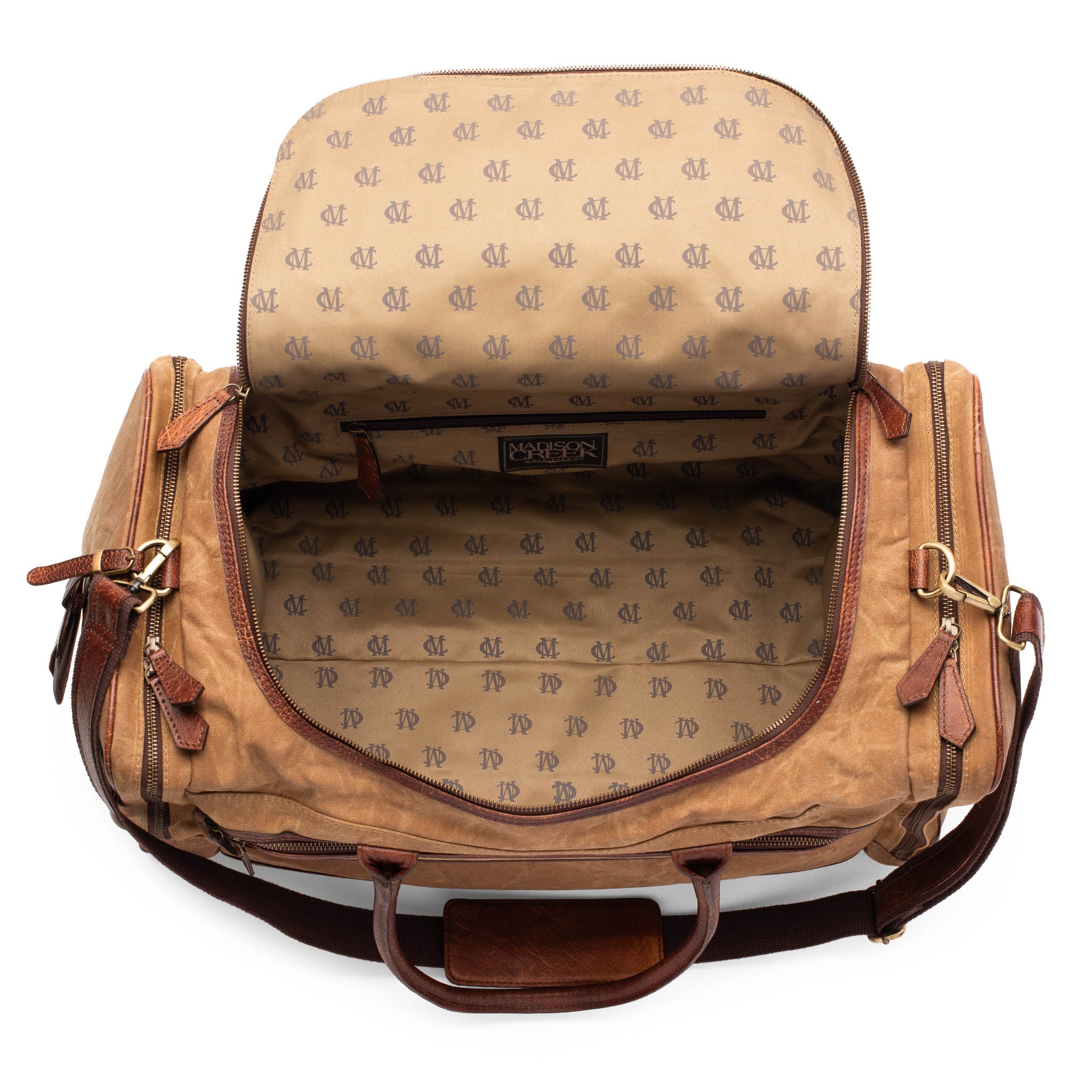 Weekender Waxed Canvas Duffle Bag