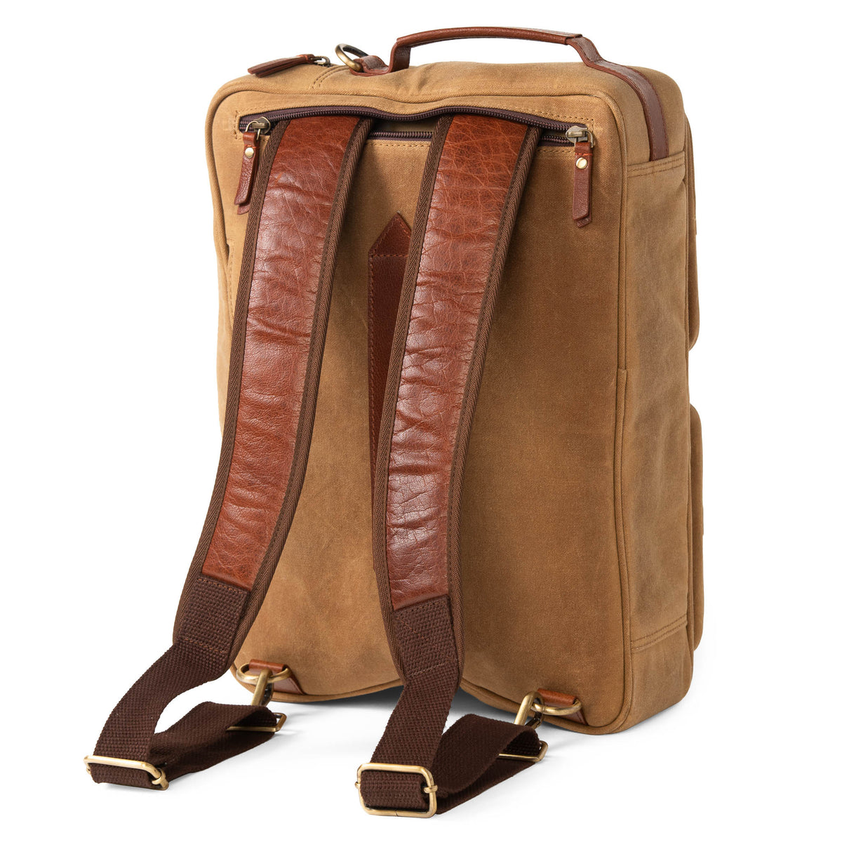 Waxed Cotton Canvas Lodge Bag