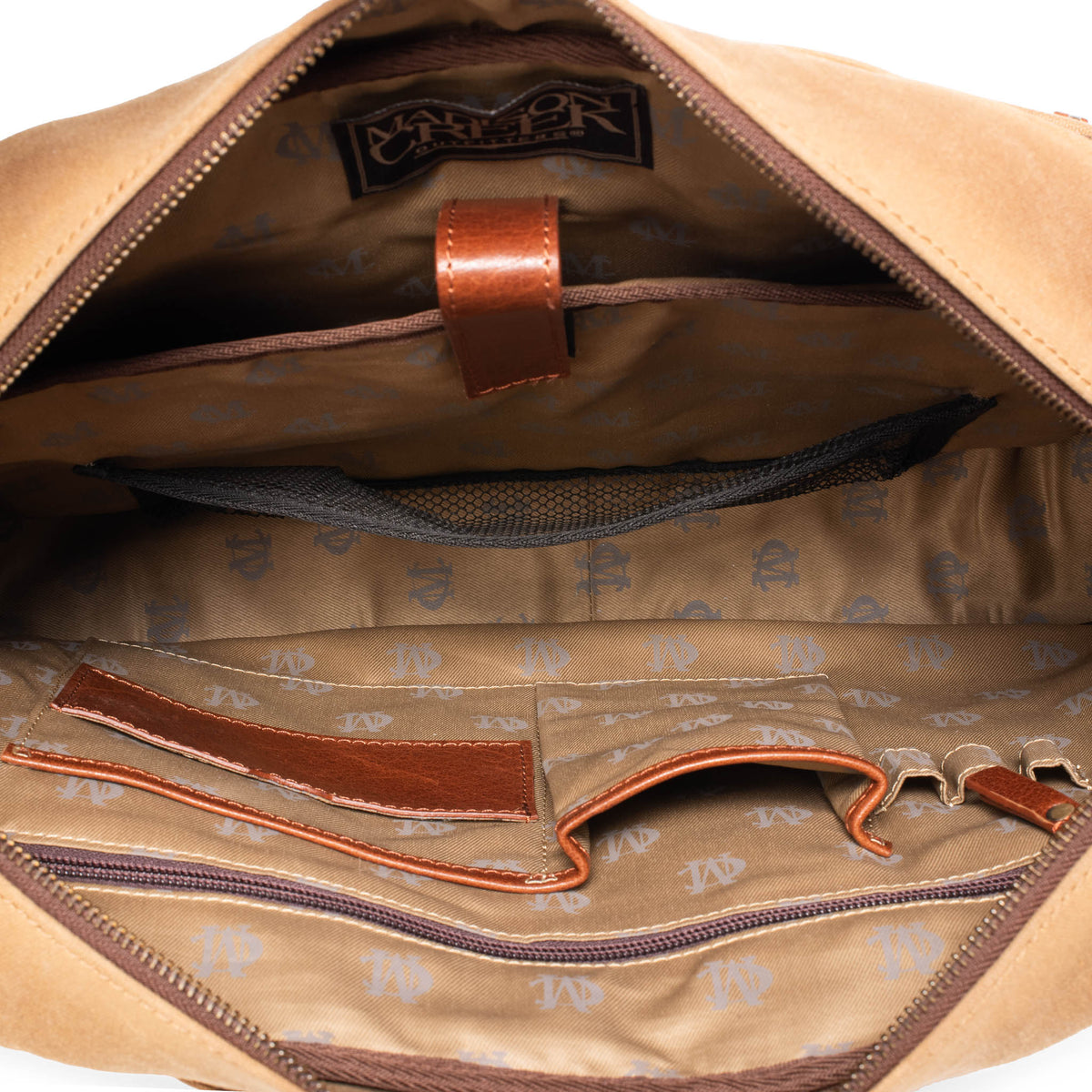 Waxed Cotton Canvas Lodge Bag