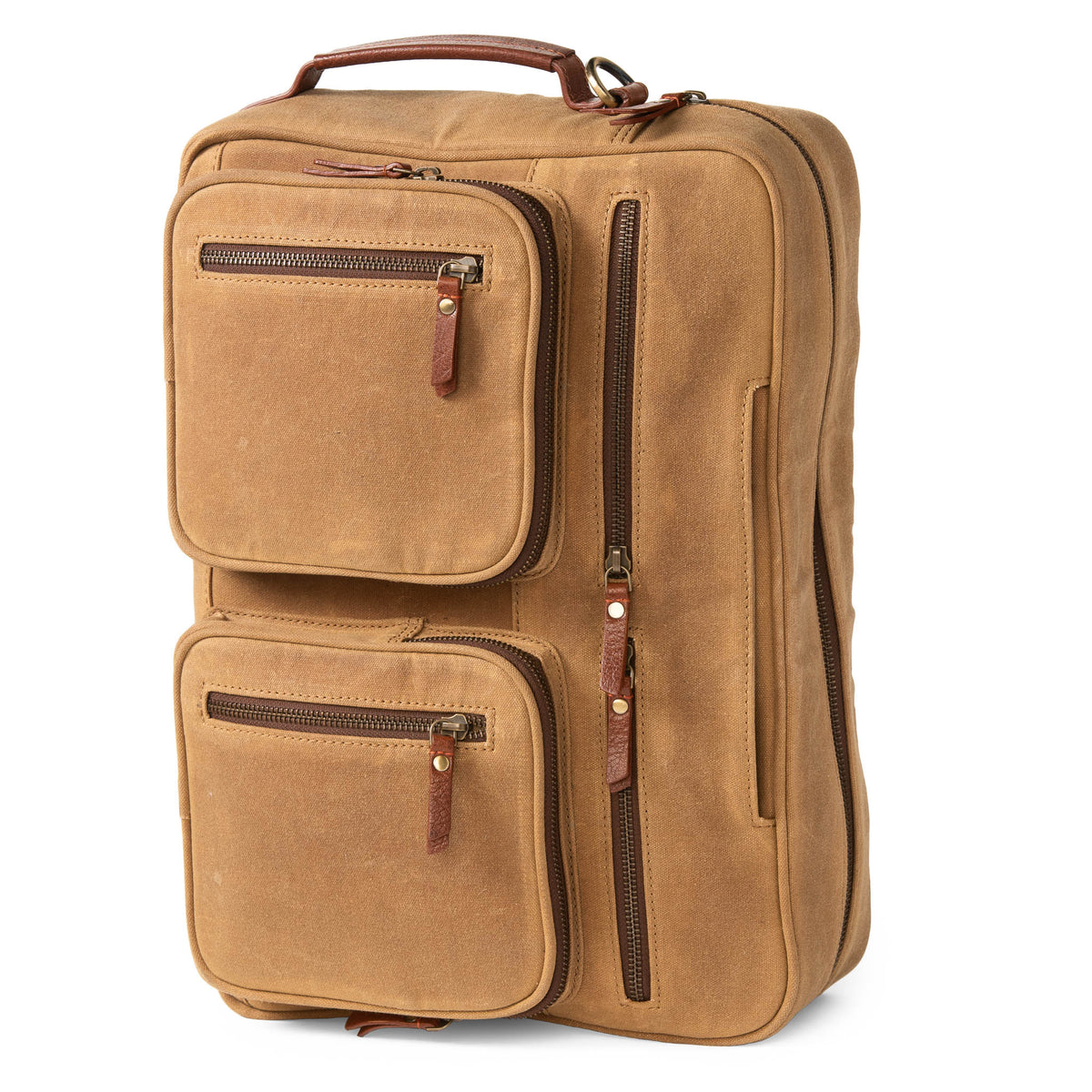 Waxed Cotton Canvas Lodge Bag