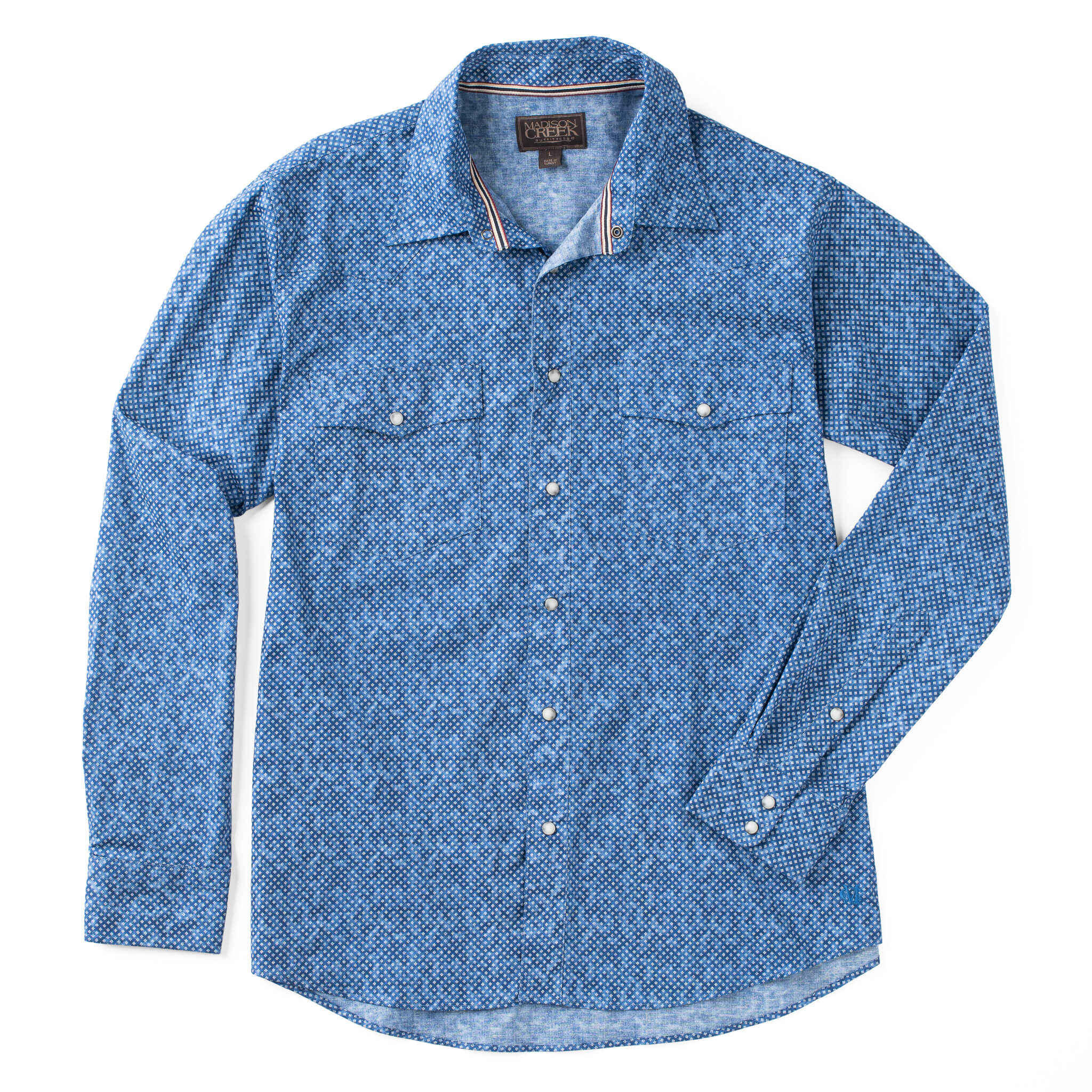 Bisley Dot Print Western Shirt - Madison Creek Outfitters