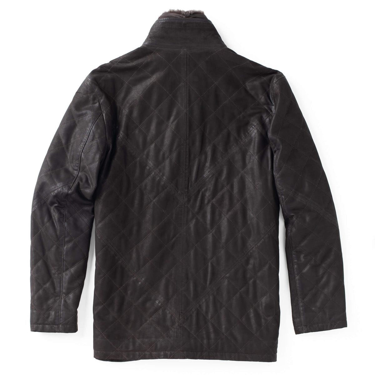 Rainier Waxed Suede Leather Jacket