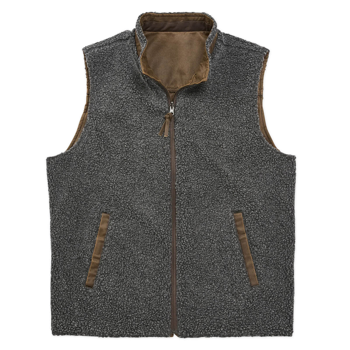 Teton Travel Twill &amp; Sherpa Reversible Vest